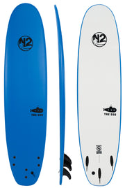 8' Roots "SUB" Soft Surfboard - Blue