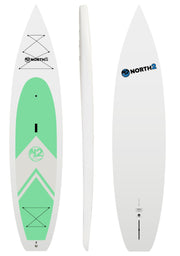 N2 11'6" green displacement hull durable paddle board