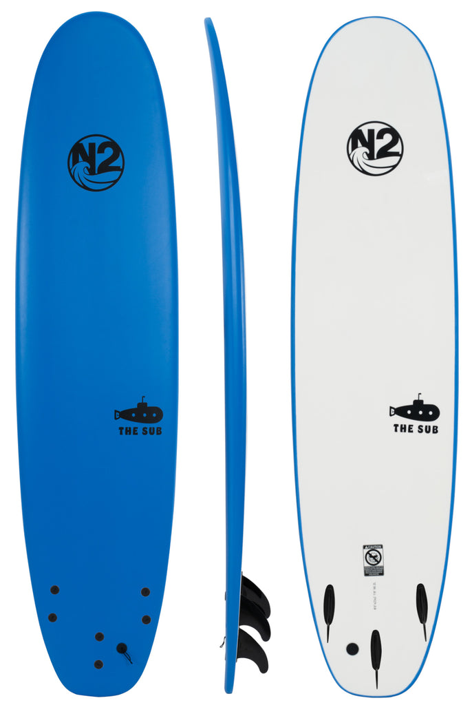 8 Roots SUB Soft Surfboard Blue